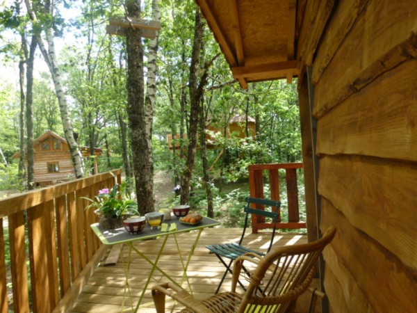 cabane perchée extérieur "Bardaux"