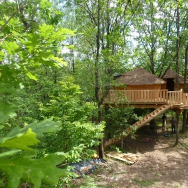 cabane Perchée "Mae" Camps Saint Mathurin Léobazel